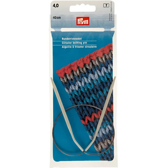 Needles – circular – 40cm – 4mm