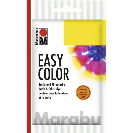 Easy Color Batik & Fabric Dye - RED ORANGE CENTIMETER