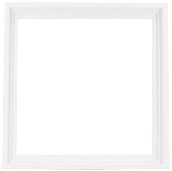 Regular Floating Frame White - 12X12"