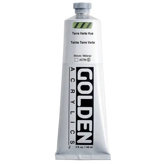 Acrylic heavy body - 5 oz terre verte hue s1