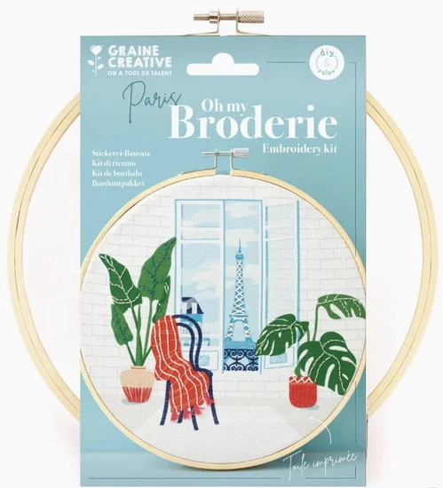 Embroidery Set Paris