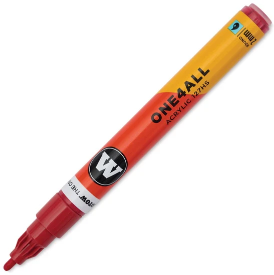 Acrylic marker One4All - 2mm raspberry red