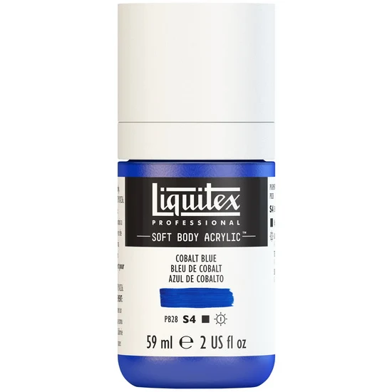 Soft body acrylic - 2oz - cobalt blue - s4