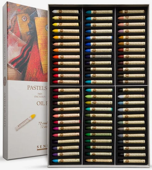 Oil pastels set (72)