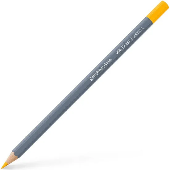 Goldfaber aqua watercolour pencil dark cadmium yellow