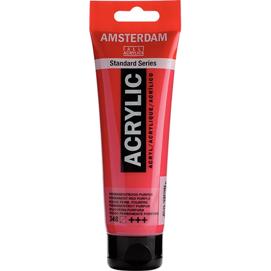 Amsterdam Acrylic Permanent Red Purple - 120ML