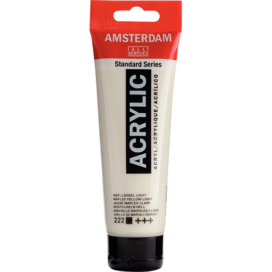 Amsterdam Acrylic Naples Yellow Light - 120ML