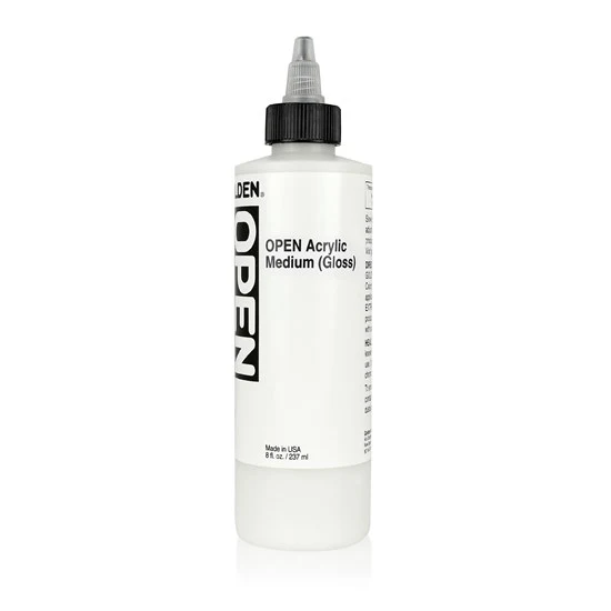 Open acrylic gloss medium - 8 oz