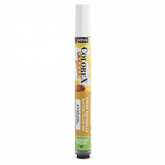 Watercolor marker - colorex - yellow ochre