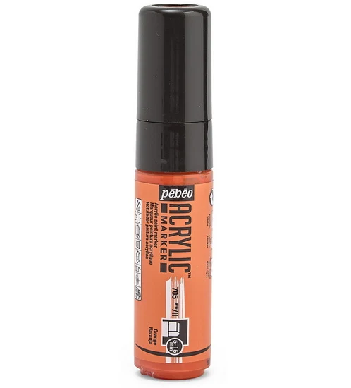 Acrylic marker - decomarker - 5-15mm - orange