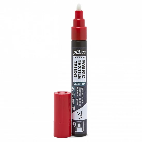 Textile marker - setacolor - opaque - 4mm - red