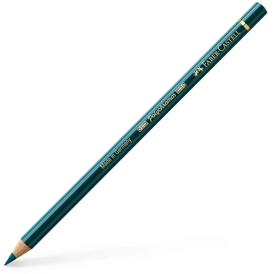 Polychromos pencil deep cobalt green