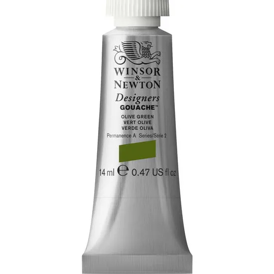 Designers gouache - 14ml - olive green - s2