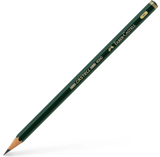Castell 9000 graphite pencil h