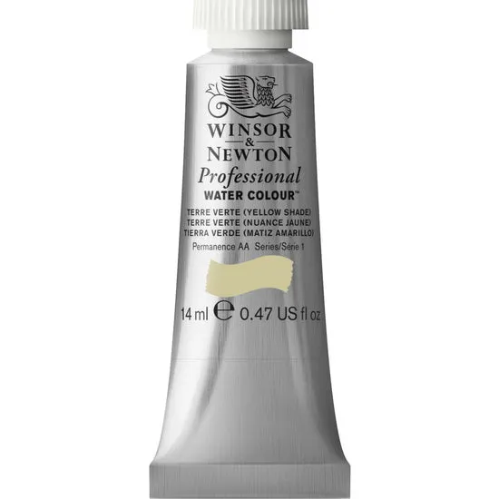 Professional watercolour - 5ml - terre verte yellow shade - s1