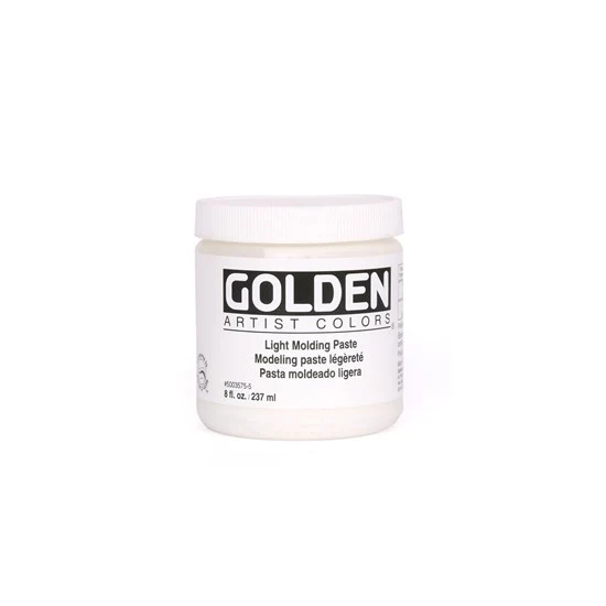 Acrylic light modeling paste - 8 oz