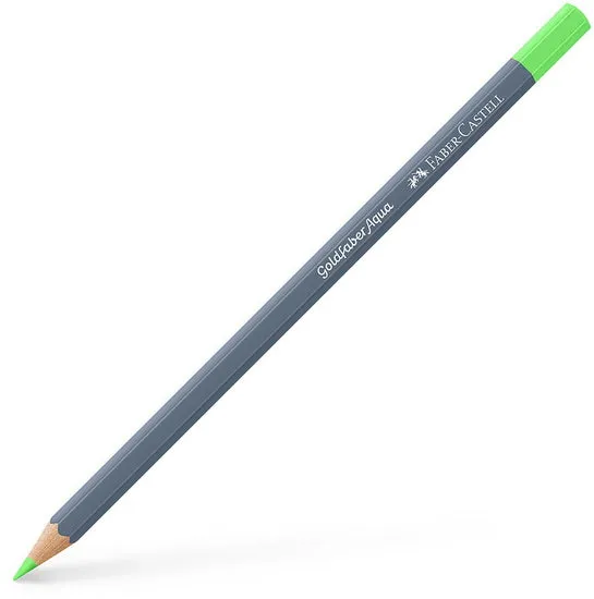 Goldfaber Aqua Watercolour Pencil - PASTEL PERMANENT GREEN