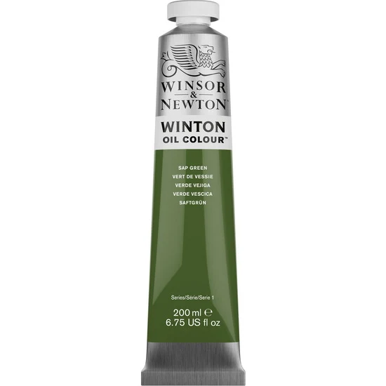 Winton oil - 200ml - sap green - s1