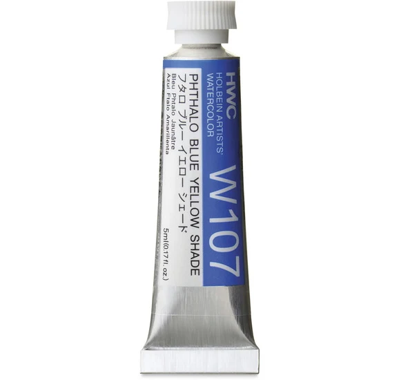 Watercolor Phthalo Blue Yellow Shade Series A - 5ml