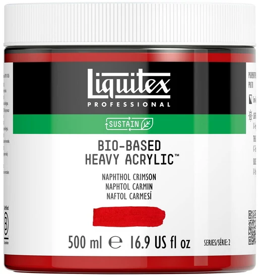 Bio hb acrylic - 16oz - naphthol crimson - s2