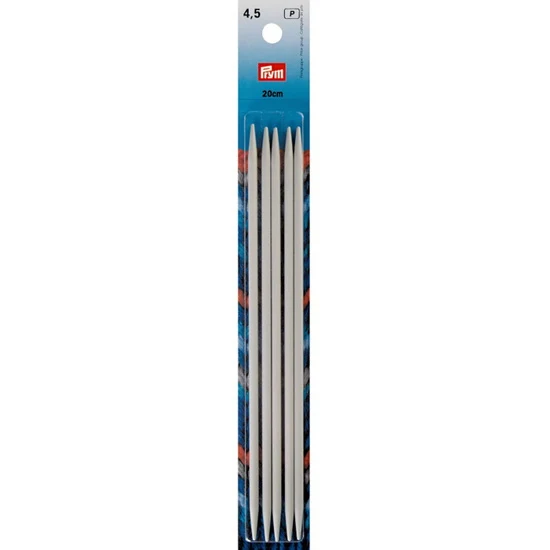 Double-pointed needle set – 20cm – 4.5mm (5)