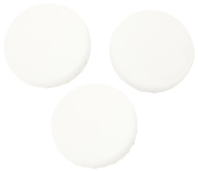 3-Pk regular round canvases 4 in 370g/13oz