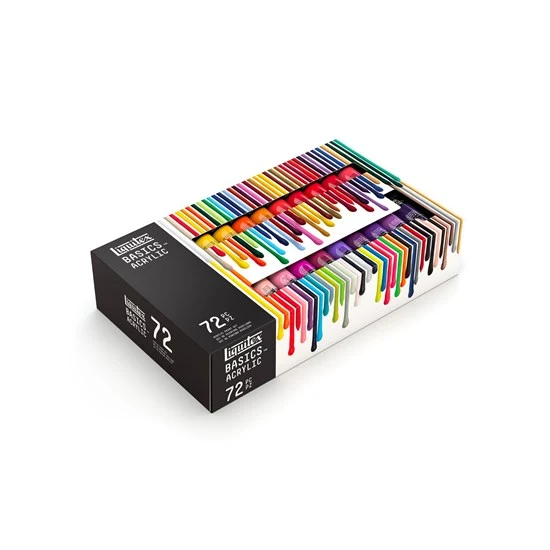 Set of 72 Basics Acylic -22ml