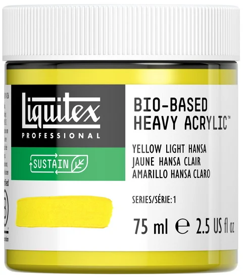 Bio hb acrylic - 2.5oz - yellow light hansa - s1