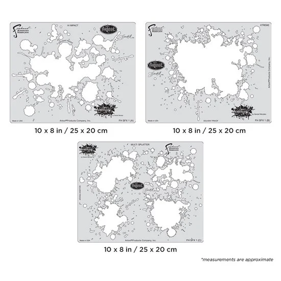 Artool Fx Splatter Template
