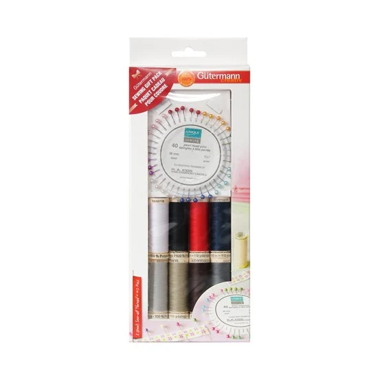 Sewing kit - 8 spools - 40 pins