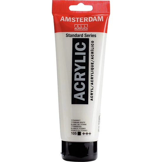 Amsterdam Acrylic Titanium White - 250ML