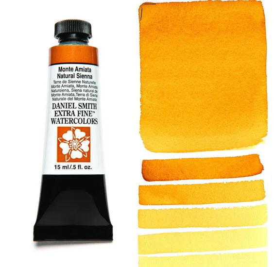 Watercolor Tube Monte Amiata Natural Sienna S1 - 15ml