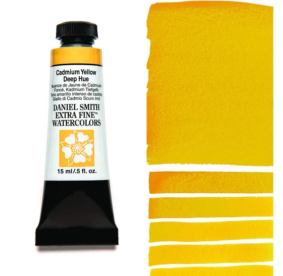 Watercolor Tube Cadmium Yellow Deep Hue S3 - 15ml