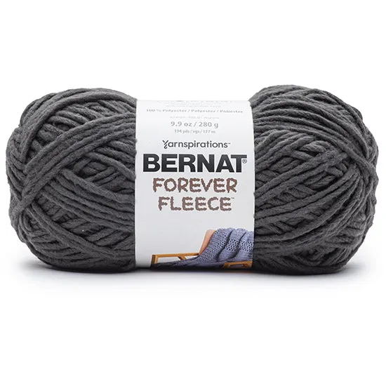 Forever fleece yarn #6 - 280g - coal
