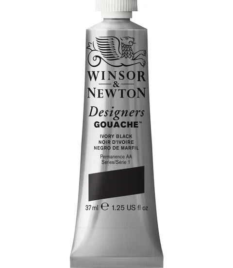 Designers gouache - 37ml - ivory black - s1