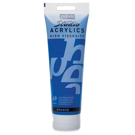 Acrylic hv - studio - 250ml - primary cyan