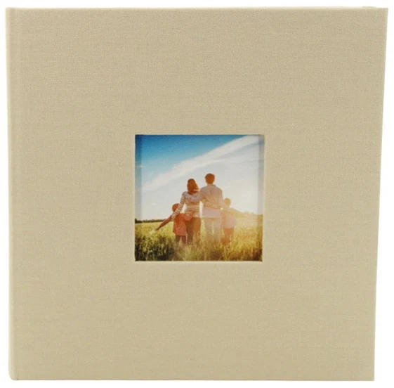 Photo album beige - 200 photos 4x6