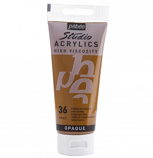 Acrylic hv - studio - 100ml - raw sienna