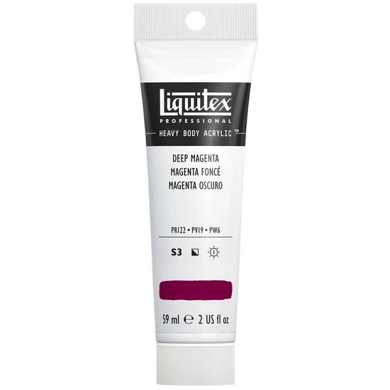 Acrylic hb - 2oz - deep magenta - s3