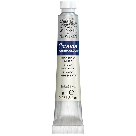 Cotman watercolour - 8ml - iridescent white - s2