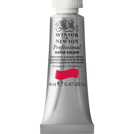 Professional watercolour - 14ml - permanent alizarin crimson - s