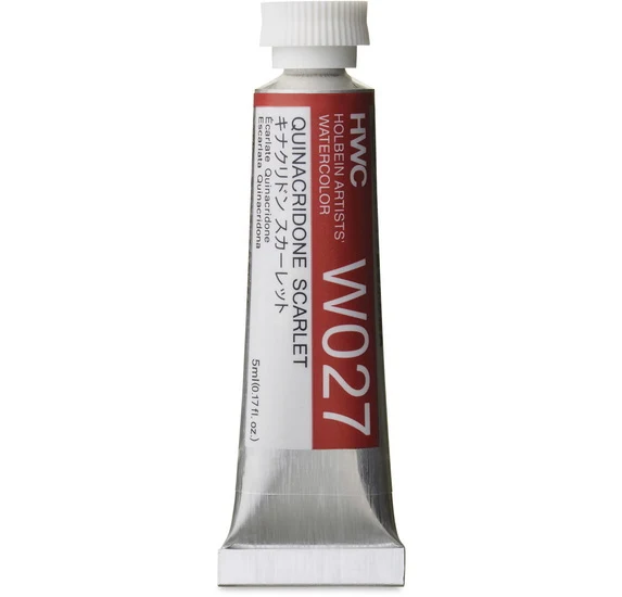 Watercolor Quinacridone Scarlet Series C - 5ml