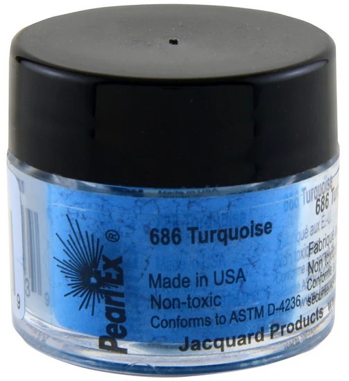 Powdered Pigment Pearl Ex Turquoise