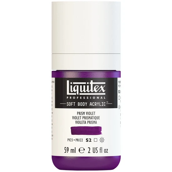 Soft body acrylic - 2oz - prism violet - s2