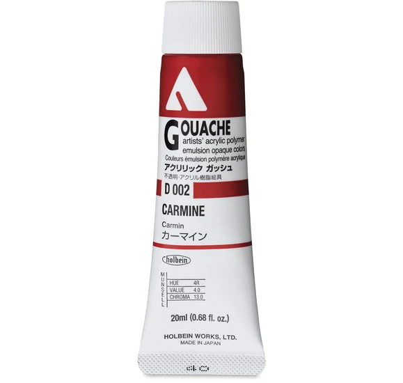 Acryla Gouache Carmine Series A - 20ml