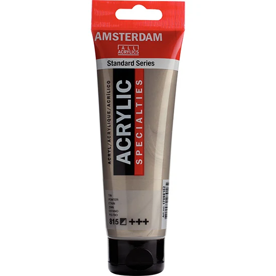Amsterdam Acrylic Pewter - 120ML