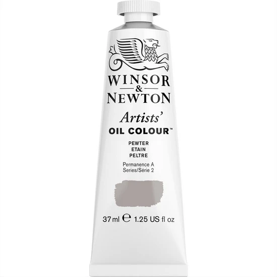 Artist oil - 37ml - pewter - s2