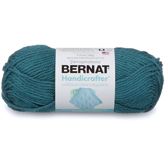 Handicrafter yarn #4 - 50g - teal blue