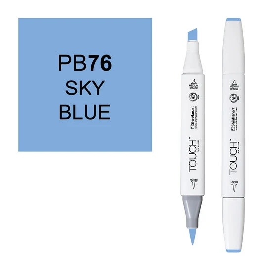 Touch Brush Marker Sky Blue