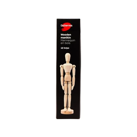 Wooden Mannequin - 12"